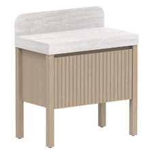 Harper 900mm Freestanding Single Vanity with Solid Surface Countertop